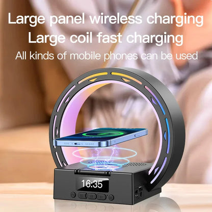 LumiSound Pro: 4-in-1 Smart Lamp & Speaker Hub